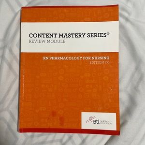 ATI RN pharmacology book edition 7.0